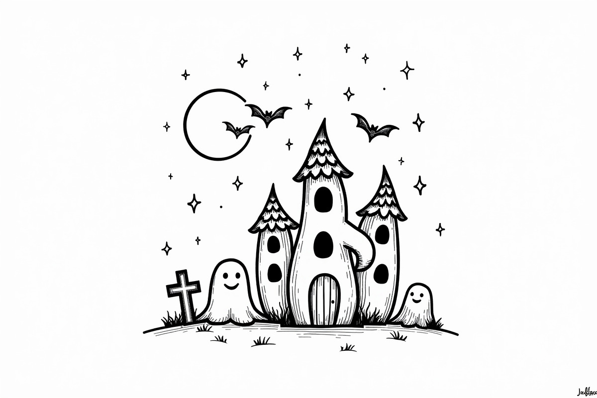 Spooky Halloween Clipart Set, an Illustration by BIPLOB EXPERT (Photo 19 of 26)