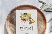 Farmhouse Harvest Watercolor Set, a Seasonal Illustration by Sunshine Art (Thumbnail 2 of 10)