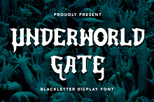 UnderworldGate - Blackletter Font