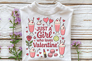 Pink Valentine PNG Sublimation, an Illustration by CraftArtStudio (Thumbnail 2 of 3)