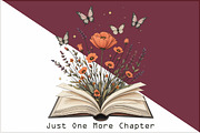 Just One More Chapter ,Books Sublima, an Illustration by Sublimation Artist (Thumbnail 3 of 6)
