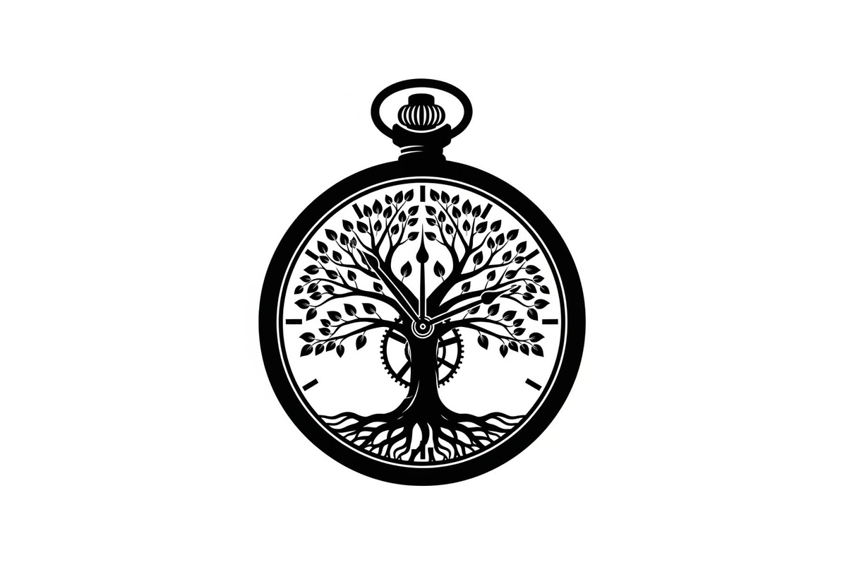 Steampunk Tree of Life Symbol Bundle, an Illustration by yasushie (Photo 10 of 31)