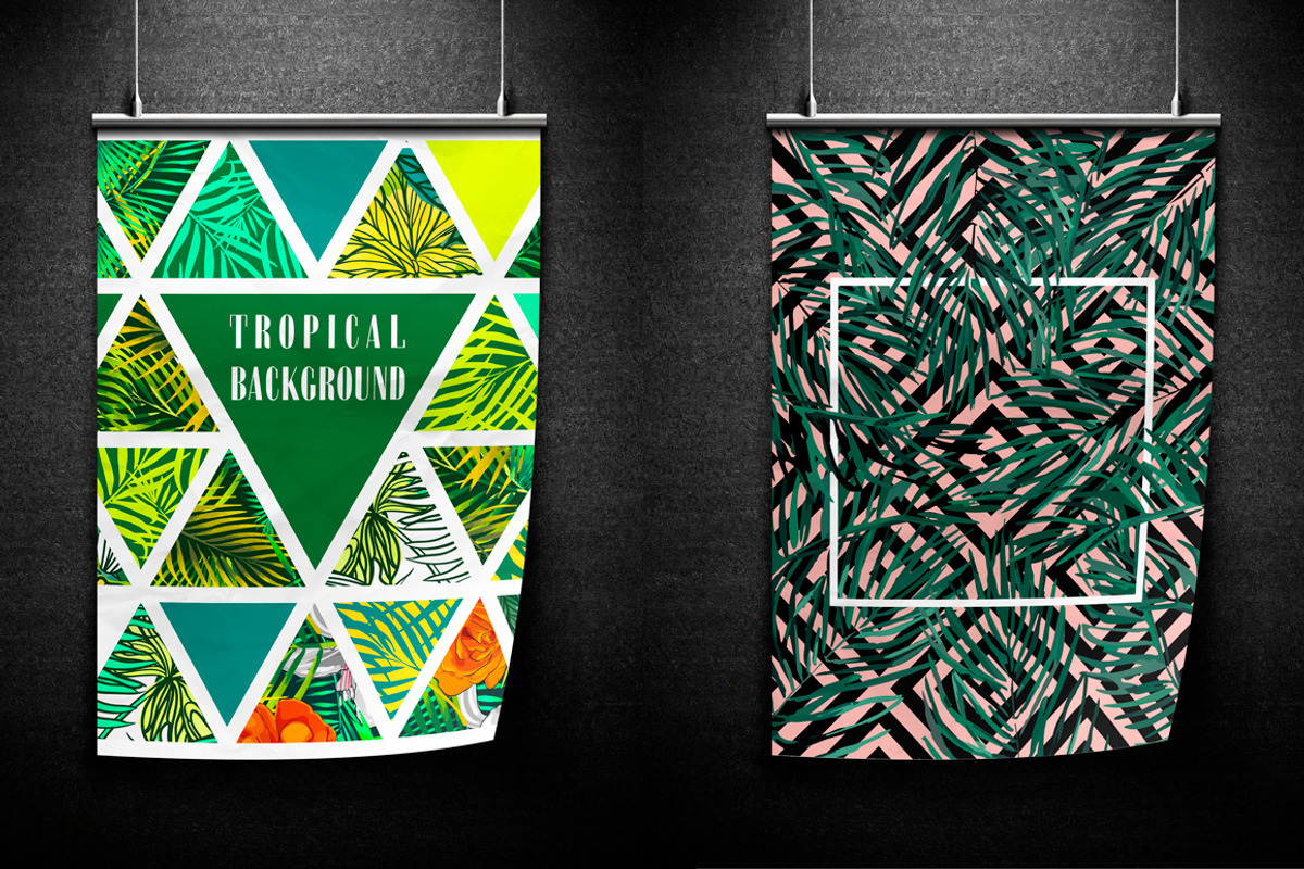 6 tropical flyers, a Flyer Template by zeffir (Photo 2 of 4)
