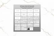 Funeral Slideshow B&W Canva FS001, a Presentation Template by TyphoonStudio (Thumbnail 4 of 8)