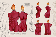 Candles and torsos of god and goddes, an Illustration by Siriliadka Dreams (Thumbnail 5 of 10)
