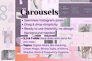 Modern Witch Instagram Templates, a Social Media Template by Mochi Atelier (Thumbnail 6 of 11)
