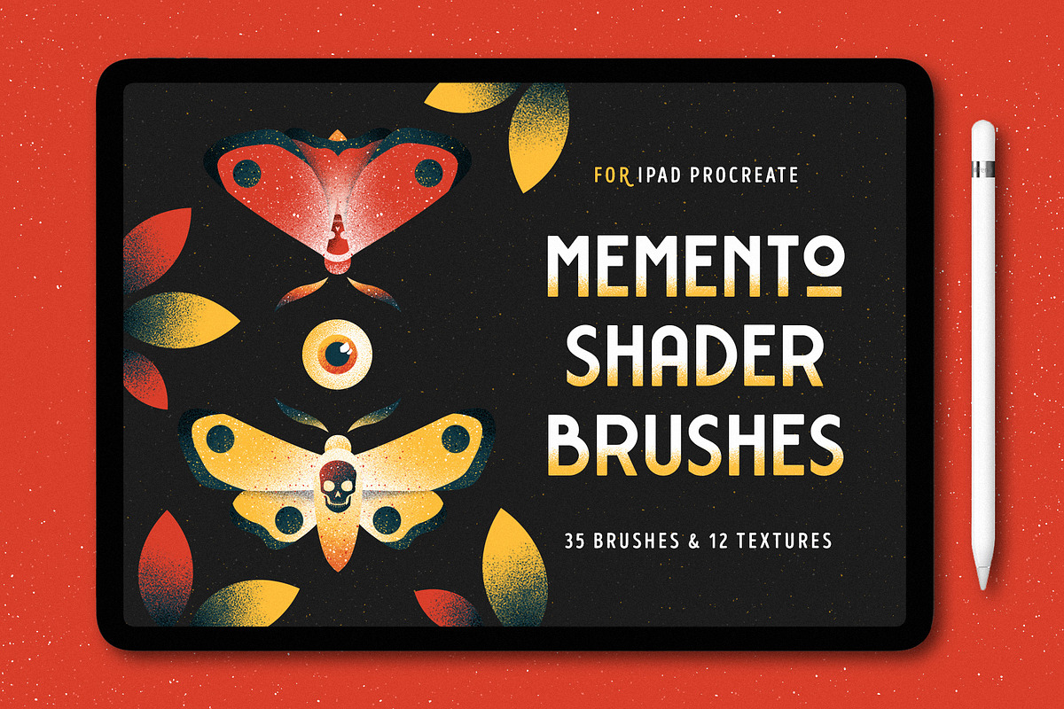 Shader Brushes for Procreate, a Brush Add-On by pixelbuddha.net (Photo 1 of 11)