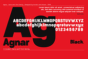 Agnar - Sans serif font family, a Font by Artistic & Unique (Thumbnail 4 of 14)