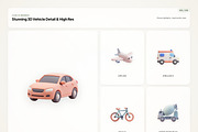 3D Vehicle, an Emoji Icon by River Visual (Thumbnail 3 of 5)