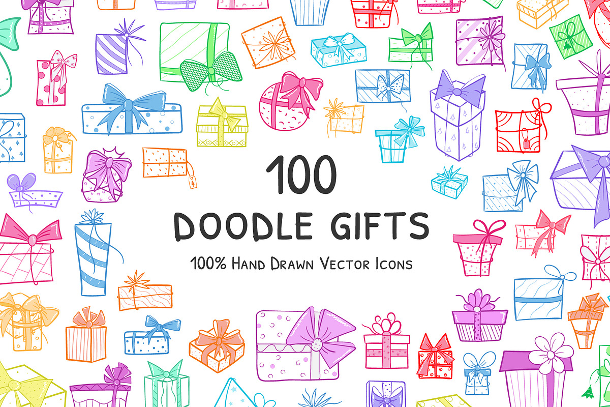 Doodle Gifts, a Background Graphic by Brickclay (Photo 1 of 5)