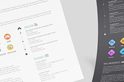 Midnight/Midday CV's, a Resume Template by Valeur Design (Thumbnail 6 of 6)