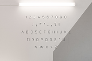 VIRTU - modern minimalist font, a Sans Serif Font by MoonBandit (Thumbnail 2 of 3)