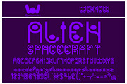 Phytoplankton font, a Font by weknow (Thumbnail 4 of 5)