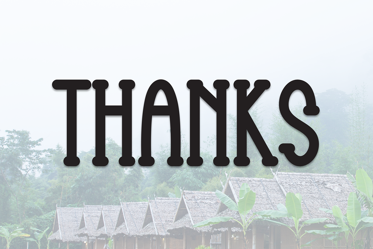 Jungle House | Script Font, a Script Font by Scratchones (Photo 8 of 8)