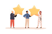 People giving feedback concept, a Person Illustration by Good Studio (Thumbnail 3 of 3)