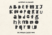 The Popcuts – A Quirky Cutout Font, a Handwritten Font by Get Studio (Thumbnail 7 of 8)