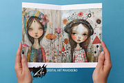 Whimsical Girl in the Fall Pages, a Person Illustration by Digital Art Mahdiseño (Thumbnail 8 of 10)