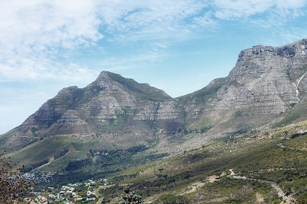 Mountain trails - Lion's Head and Table Mountaion, a Photo by Peopleimages.com