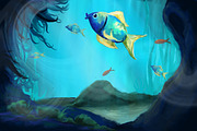 Under The Sea: Procreate Brushes, a Brush Add-On by Leonard Posavec (Thumbnail 6 of 7)