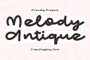 Melody Antique, a Handwritten Font by Integritype Studio (Thumbnail 1 of 15)