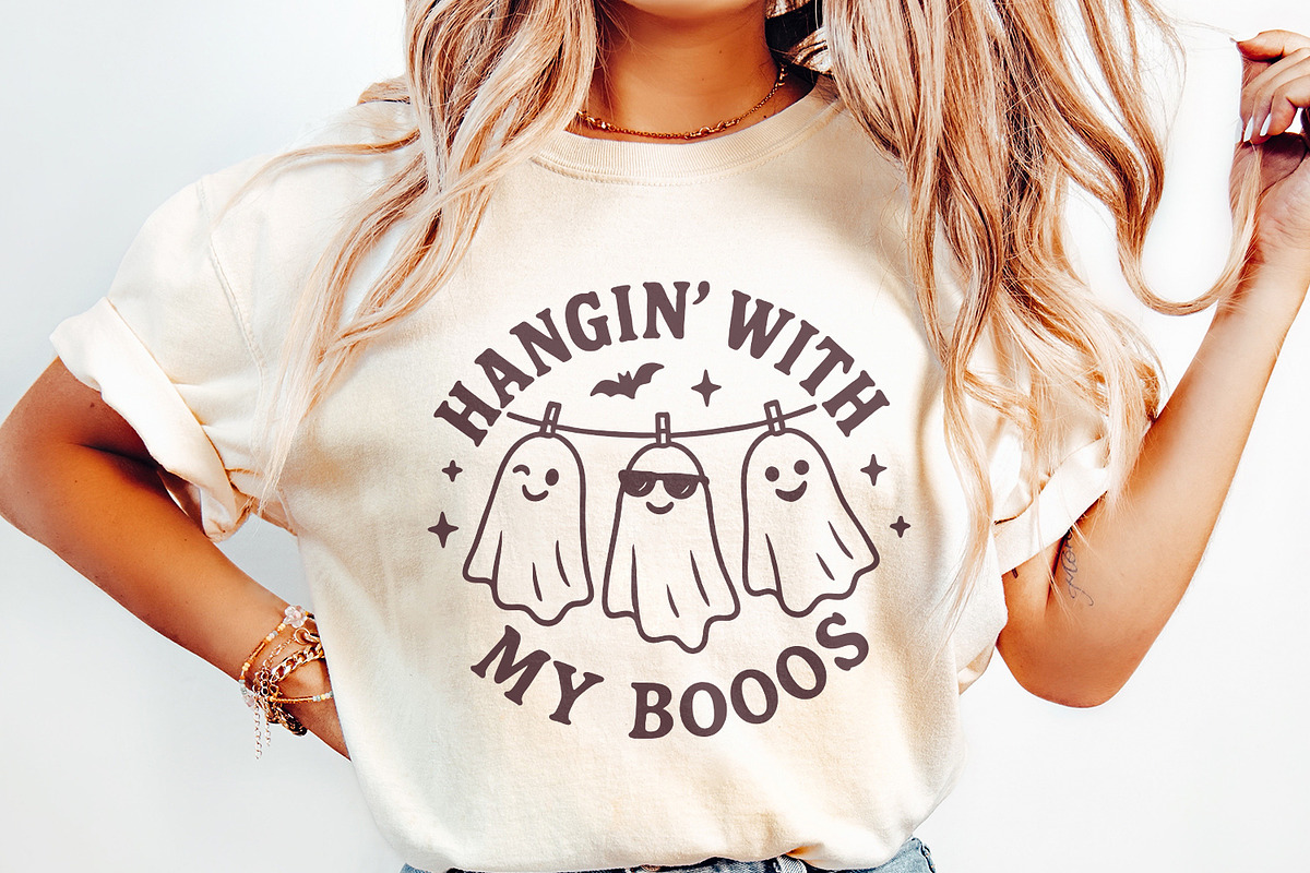 Hangin With My Boos PNG, Funny, an Illustration by SharpMarketplace (Photo 2 of 9)