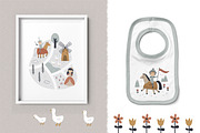 Once upon a time Maps and Clipart, a Person Illustration by Leysan Shayak (Thumbnail 4 of 12)