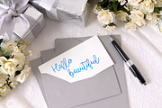 Lily Script, a Script Font by Carola-Corujan (Thumbnail 3 of 6)