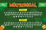 Yomanica - Reggae Display, a Sans Serif Font by Artisan Themes (Thumbnail 11 of 12)