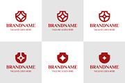 Shield Star Luxury Logo Set, a Branding & Logo Template by Pray Art Design Studio (Thumbnail 1 of 2)
