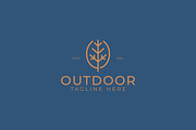 Simple Natural Tree Outdoor Logo, a Branding & Logo Template by Signatoro (Thumbnail 1 of 2)