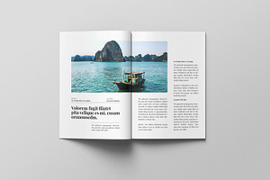 Maine Magazine Template