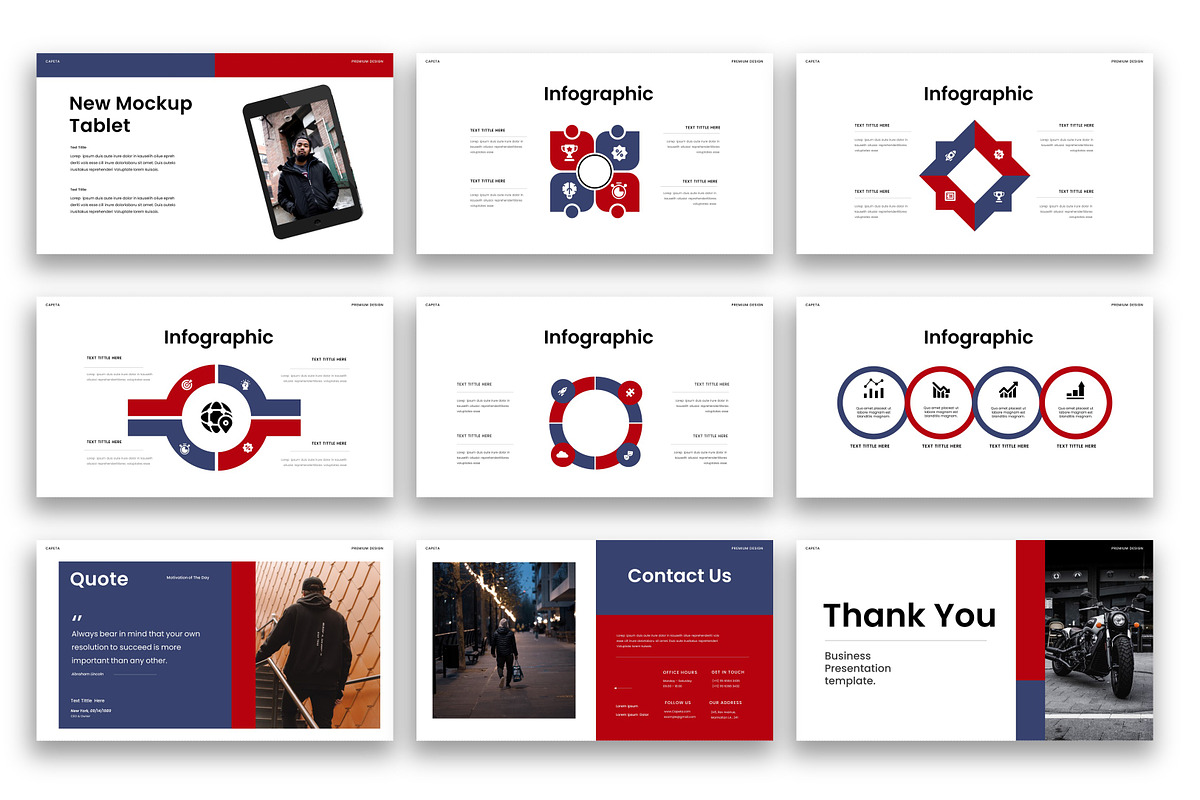 Capeta – Business Keynote Template, a Presentation Template by kreatifreya (Photo 4 of 5)