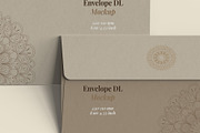 Envelope DL Mockup - 12 Views, an Advertising Mockup by Illusiongraphic (Thumbnail 21 of 27)