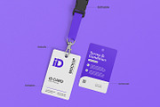 ID Card Mockup with Lanyard, a Product Mockup by Ram Studio LLC (Thumbnail 6 of 10)