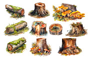 Watercolour Animals and plants, an Animal Illustration by AkvarelRiver (Thumbnail 8 of 16)