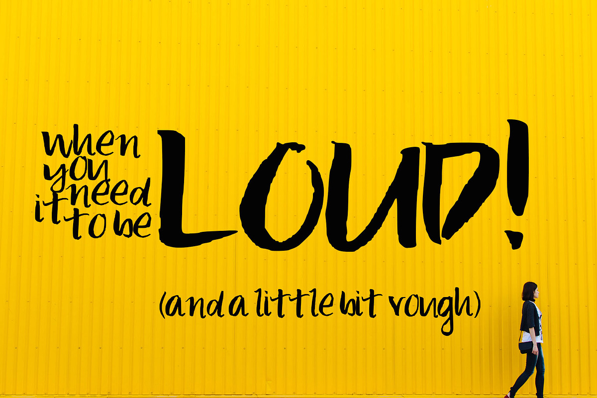 Font: ARC Brush Pen preview 4