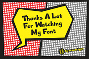 Comikids - A Comic Font, a Font by nIznaztype (Thumbnail 5 of 6)