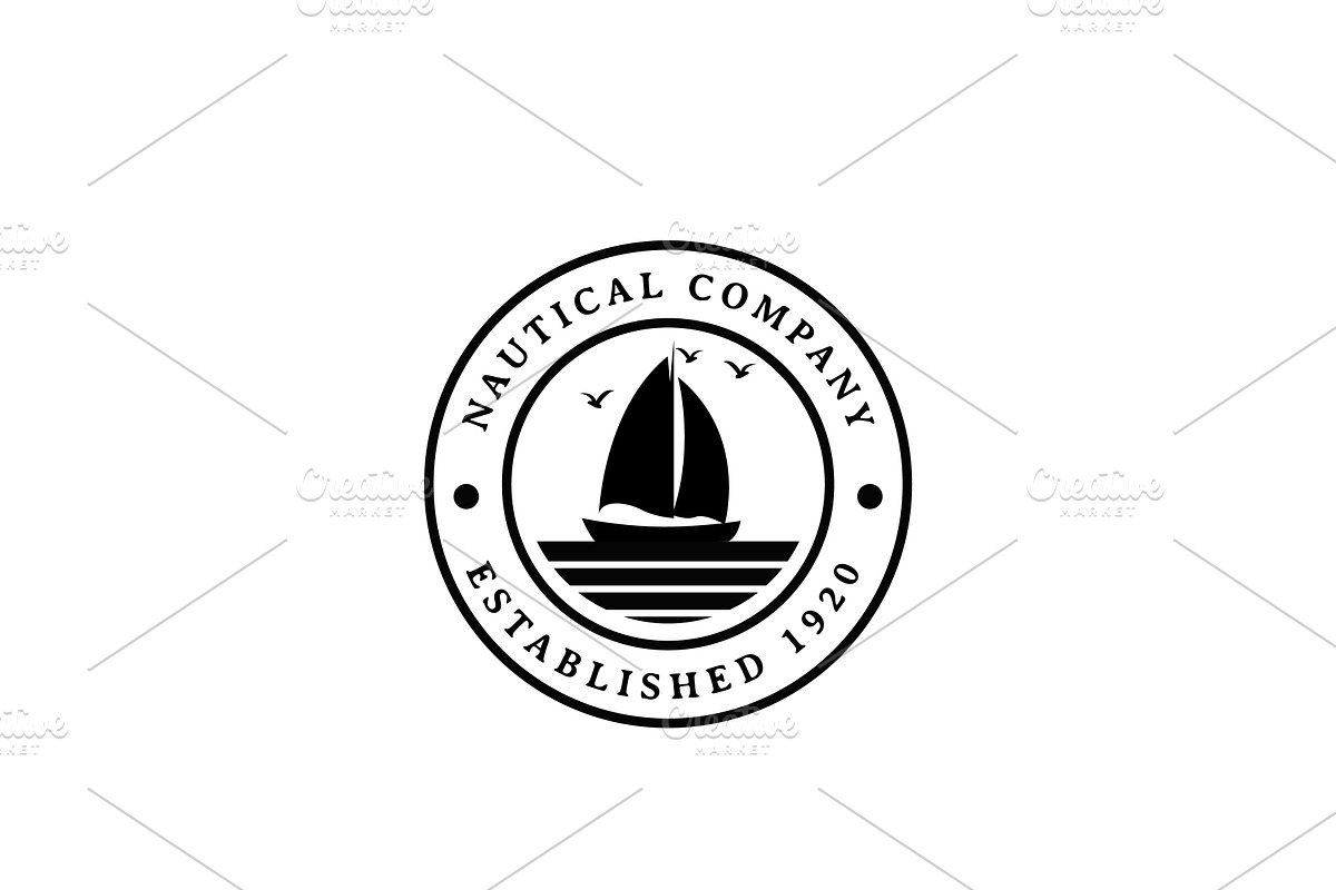 Sailor Ship Logo Design