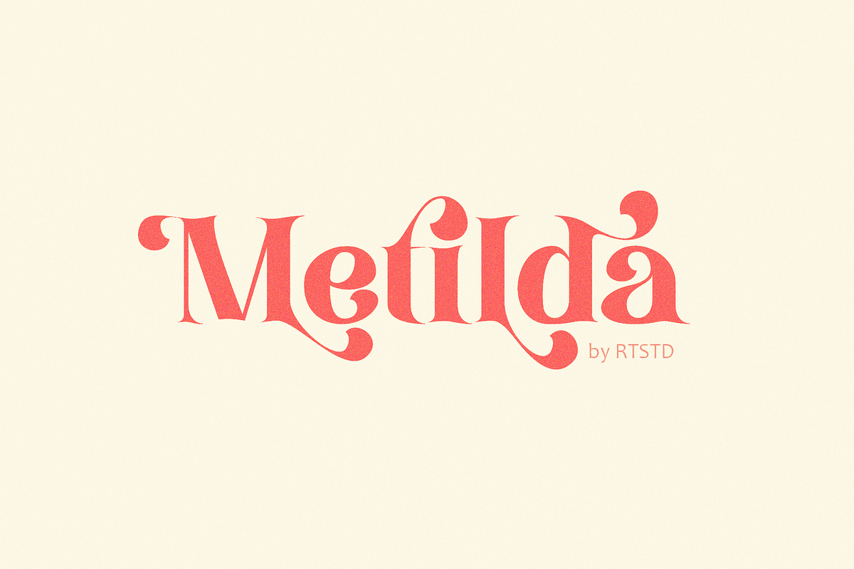 Metilda | Fancy Vintage Font, a Serif Font by RT Studio (Photo 1 of 10)