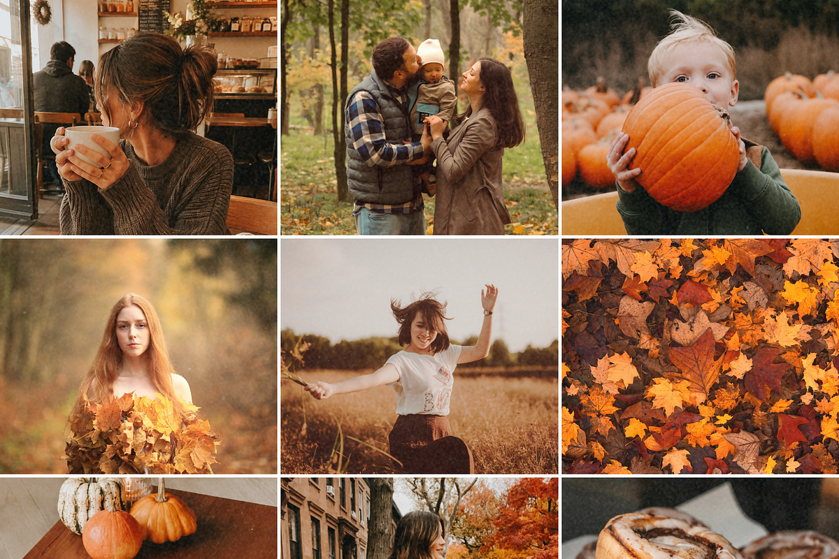 Pumpkin & Caramel Lightroom Presets, a Preset Add-On by Oak Digital Studios (Photo 2 of 9)