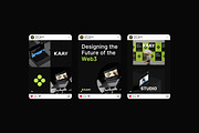 KAAY Instagram Posts Template Kit, a Social Media Template by Skaler Lab (Thumbnail 4 of 5)