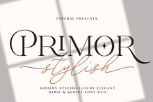 Primor Stylish Luxury Serif & Script