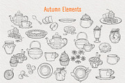 Cozy Autumn Vector Collection, a Seasonal Illustration by ennona_art (Thumbnail 3 of 10)