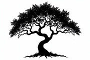 20 Black Tree Silhouettes Bundle, an Illustration by Gaye Art (Thumbnail 15 of 21)