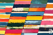 Colorful Painted Stripes Pattern, a Pattern Graphic by Creative Store (Thumbnail 2 of 5)