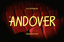 CS Andover–Playful Handwritten Font