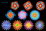 Fantasy Fractals - transparent PNGs, an Object Graphic by synthetick (Thumbnail 5 of 5)