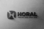 Horal H Letter Logo, a Branding & Logo Template by Tovarkovdesign (Thumbnail 3 of 6)