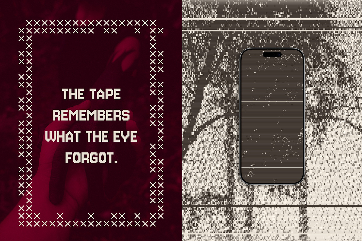 Analog Decay: Glitch Backgrounds, a Wallpaper Graphic by Anzhelika (Photo 4 of 11)
