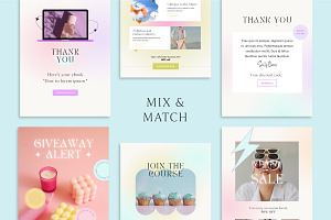 The Email Newsletter Canva Template